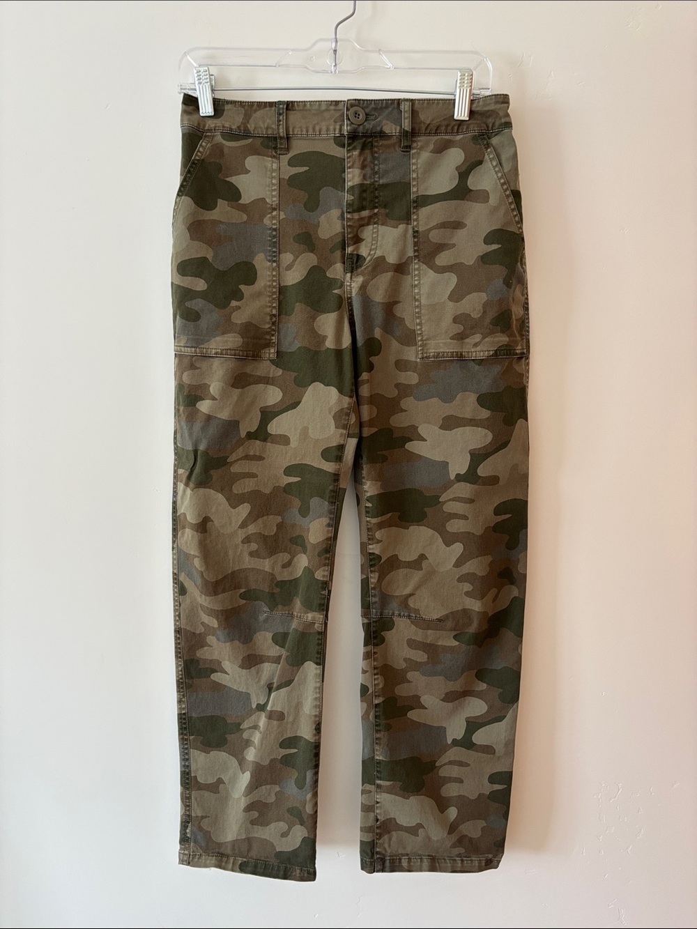 Sundance Camouflage Cropped Utility Pants